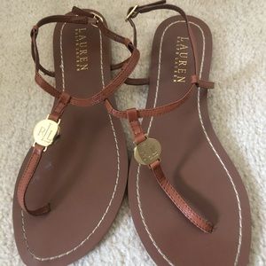 Ralph Lauren brown sandals